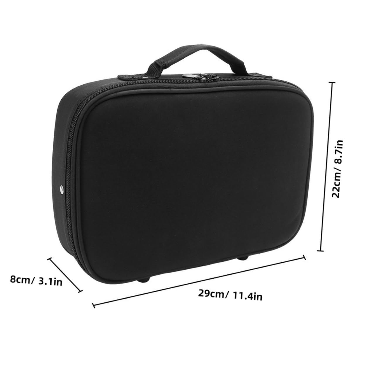 BELLIFFY Hairdresser Scissor Storage Bag Portable Barber Hairdressing Toolbox Comb Shear Tool Case