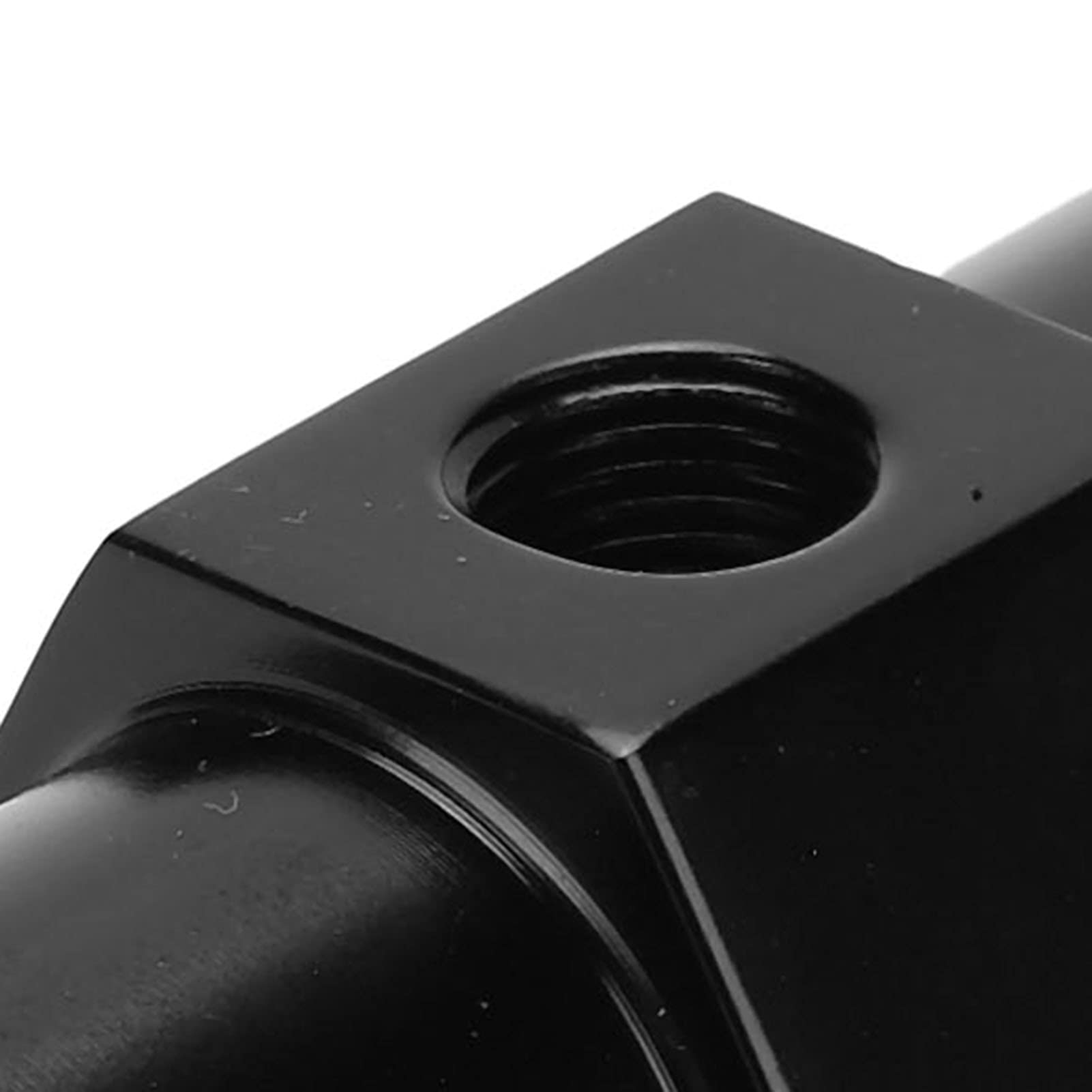 aqxreight Adattatore Temperatura Acqua Sensore Indicatore Temperatura Acqua Connettore a 3 Vie Modifica Moto (B (24mm))