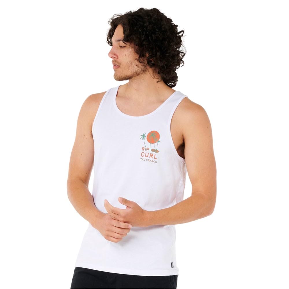 Rip Curl Men's White Aots Cody Welsh Tee T Shirt Top Size Xl