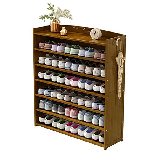 BAWHO Pastelero de Zapatos para el Hogar de la Gran Capacidad de Gran Capacidad de Calzado Multipolso Almacenamiento de Calzado Gabinete de Entrada de Calzado Ideal para la Sala de Estar Dormitorio/Ma