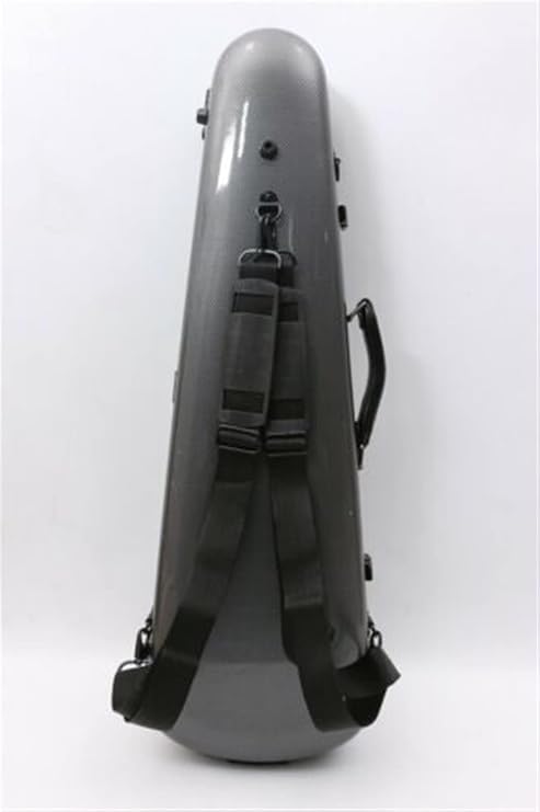 Professional Violin Case Beautiful 4/4 Full Size Violin Case Carbon Fibre Hard Box Protect Carry Violin Cases Violin Case (Colour: 01)