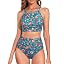 Navy Blue Floral