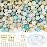 🎁Perfektes Geschenk: Mit diesem handgefertigten Perlen-Set können Sie Armbänder, Ohrringe, Ringe, Fußkettchen, Gürtel, Halsketten, Brillenketten, Handyhüllen und vieles mehr herstellen. Sie können Ihren eigenen Schmuck kreieren und ihn Ihren besten Freunden schenken. Das ideale Geschenk für Familienfeiern, Geburtstage, Abschlussfeiern, Valentinstag, Muttertag, Weihnachten und andere Feiertage.