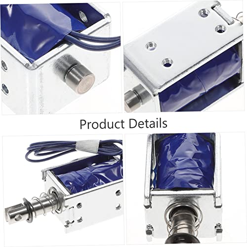 VILLCASE 2 Unidades Um Eletroímã De Push-up Movimento Linear Do Eletroímã Atuador De Mini Quadros El