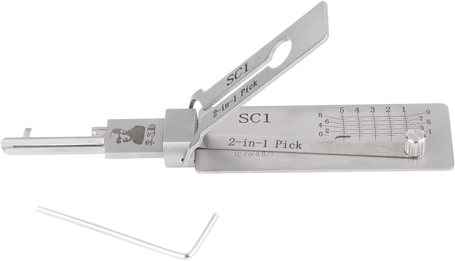 GenericSC1 Pick Tools Hand Tool for Civilian Use Pick & Hook Set 2 In 1 Precision Maintenance Repair Tool