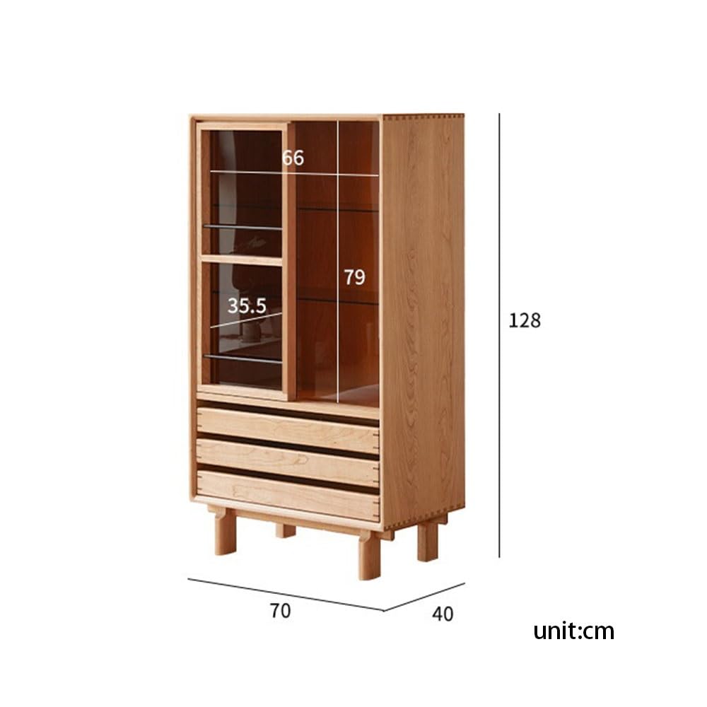 Mobile da buffet Living Room Storage Display Side Cabinet Elevated Base Ingresso