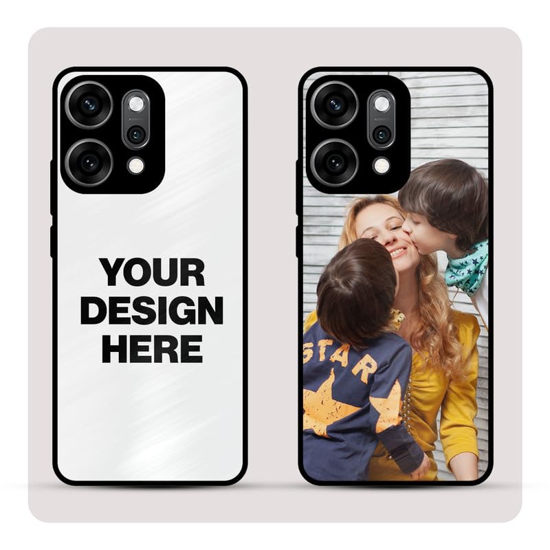 Image of Personalized Back Cover for Oppo Reno 14 Pro | Custom Case with Name, Photo or Logo | PrintShield Hybrid with Soft TPU Grip & Scratch Protection