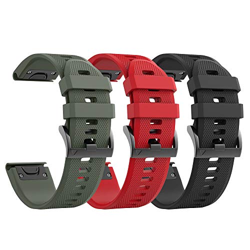 Best Cyber Deals 🔥 Notocity Compatible Fenix 5 Band 22mm Width Soft Silicone Watch Strap for Fenix 5 Plus/Fenix 6/Fenix 6 Pro/Fenix 7/exip/Forerunner 935/945/Approach S60/Quatix 5(3 PCS Pack) Flash Sale Buy 1 get 1 Notocity Compatible Fenix 5 Band 22mm Width Soft Silicone Watch Strap for Fenix 5 Plus/Fenix 6/Fenix 6 Pro/Fenix 7/exip/Forerunner 935/945/Approach S60/Quatix 5(3 PCS Pack)
