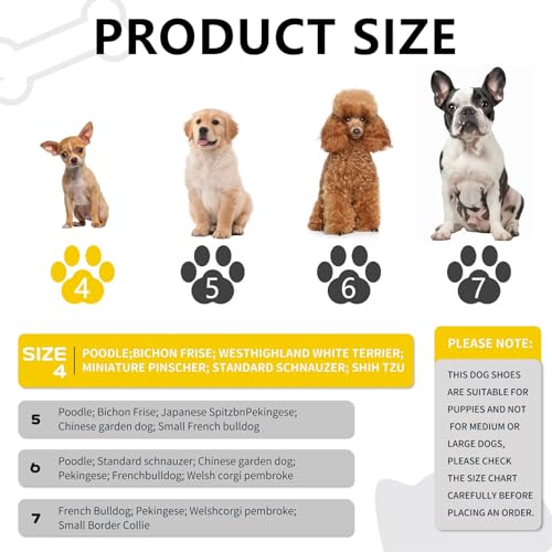 Hundeschuhe Pfotenschutz,4PCS Plüsch Hundestiefel,Hundeschuhe Winter,Hund Schneestiefel,Bequeme Atmungsaktive,Hundeschuhe mit reflektierenden Riemen,für kleine, mittlere,Sport im Freien (Schwarz 4)