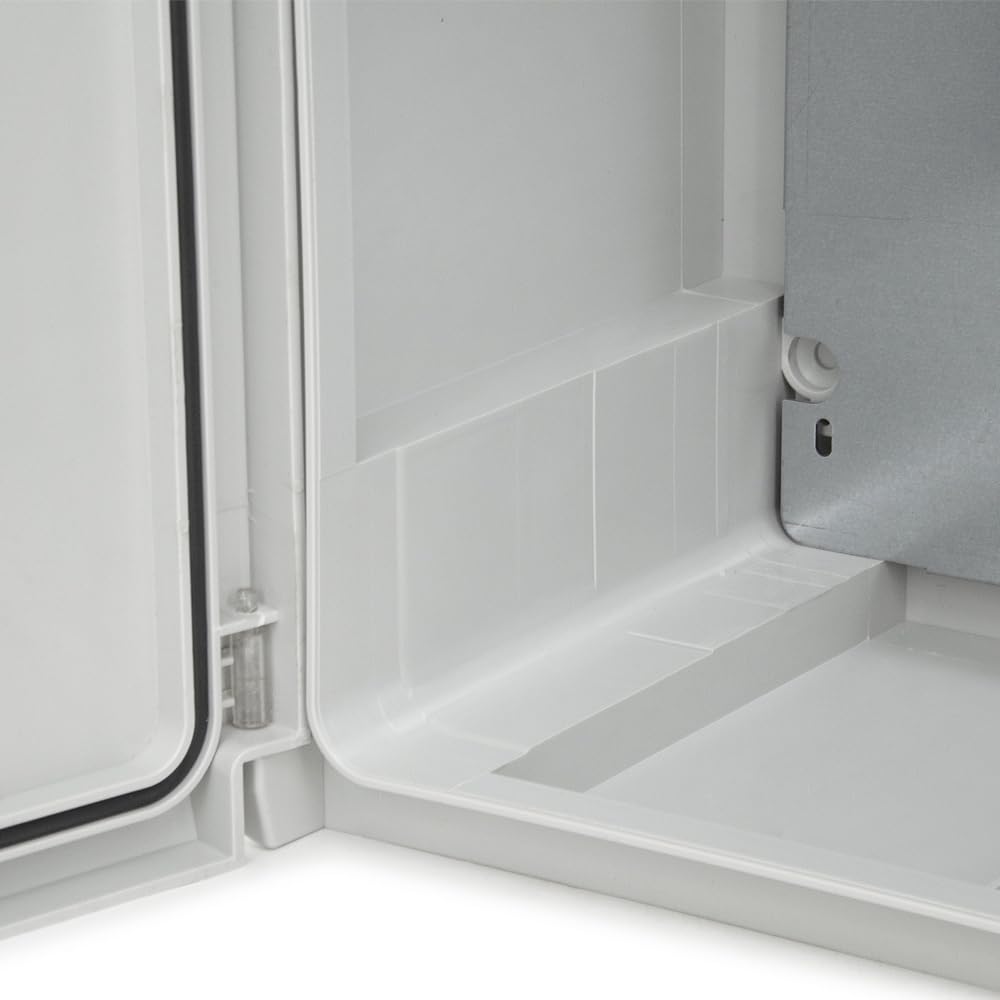 ELS Elektrotechnika Armadietto per quadro elettrico IP65 piastra di montaggio zincata porta con guarnizione perimetrale a parete vuoto