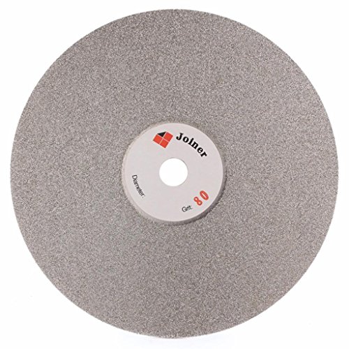 Image of 6 inch inch 150 mm Grit 80 Diamond Grinding Disc Abrasive Wheel Coated Flat Lap Disk Jewelry Tools for Gemstone Glass Rock Ceramics