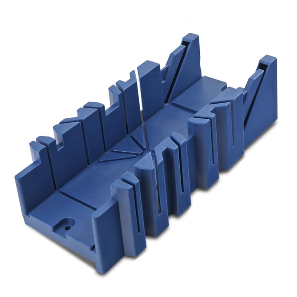 Cabinas para Ingletadora, Caja de Ingletadora con SujecióN para Corte de Madera, Herramienta de Corte en áNgulo Oblicuo de Yeso para Madera S