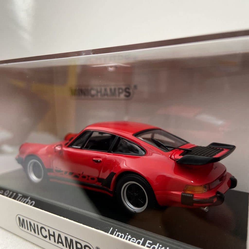 Porsche 930 Turbo レッド ミニカー 限定版　1/43 Amazon | 限定500台 MINICHAMPS 1/43 PORSCHE 911 turbo 930型
