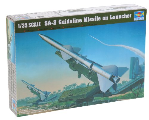 Missile SA-2 Trumpeter 1:35 pour diorama militaire historique projet modélisme atelier