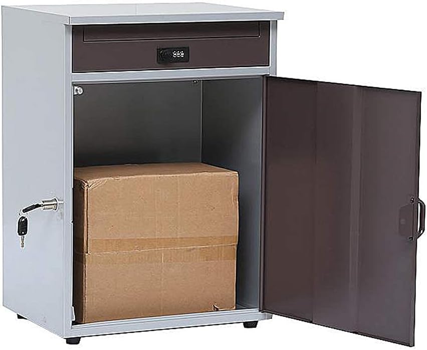 Stretch Drop Box Mailbox - Heavy Duty Weather Proof Package Lock Box/Mail - for Commercial Rural Home Office or Business Use Parcel Box