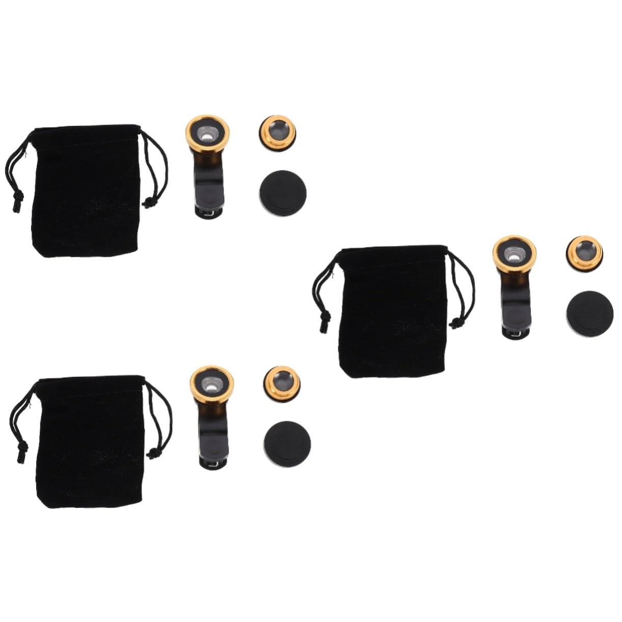 OSALADI 6 Sets Mobile Phone Fisheye Lens Fish Eye Lens for Camera Phone Macro Lens Wide Angle Smartphone Lens Telephoto Lens Smartphones Phone Wide Angle Lens Cell Phone Plastic Magnifier