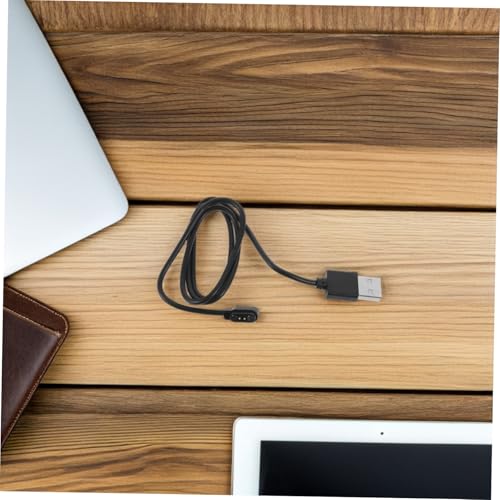 Cable de carga magnético compatible con smartwatch accesorio usb universal de 60 cm negro 5