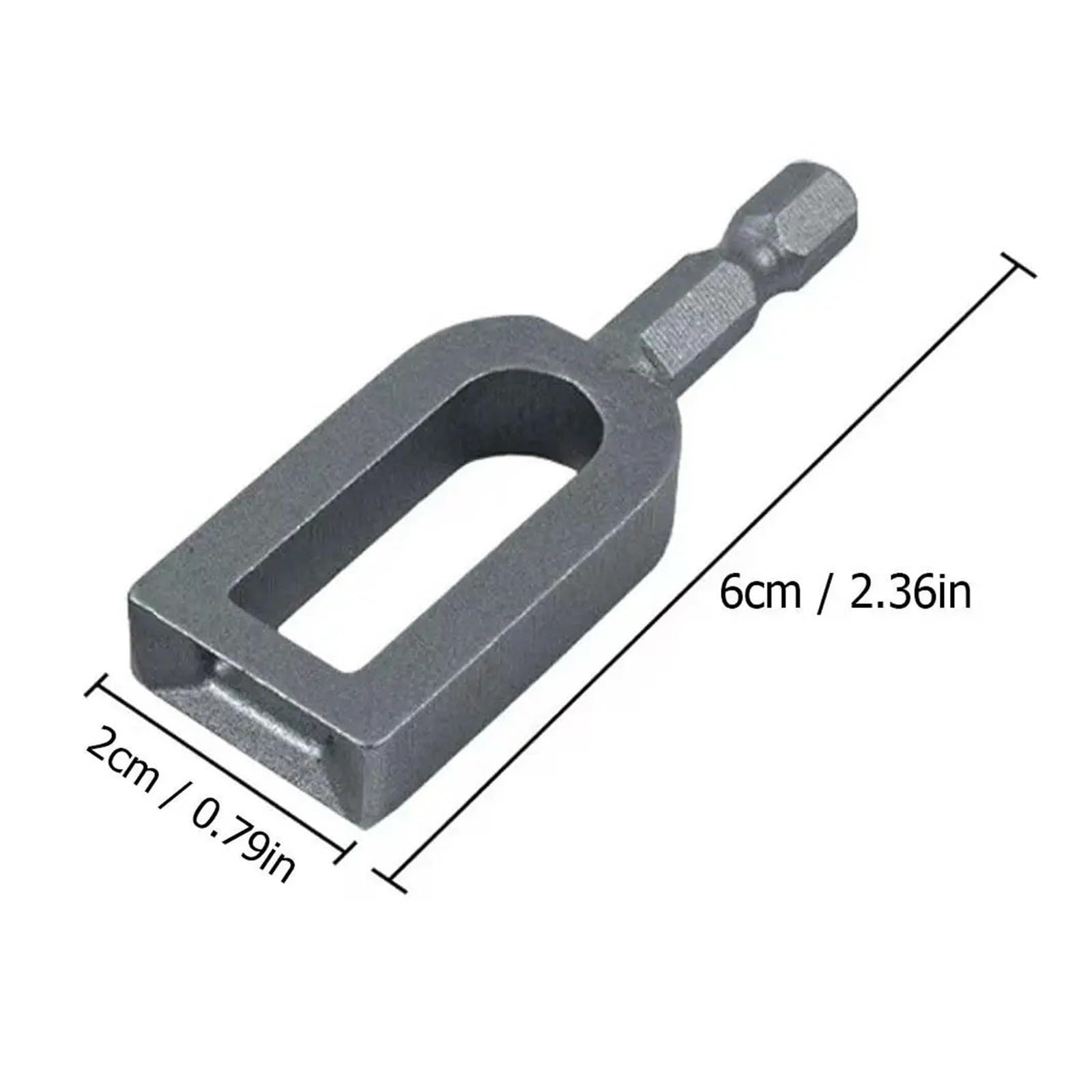 Herramienta de alambre de taladro para atar vallas, portabrocas eléctrico, manguito giratorio (B)