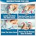 WEMORA Inflatable Baby Seat for Babies 3-36 Months Built-in Air Pump Toddler Floor Seat with Back Support for Sitting Up Portable Blow Up Baby for Feeding Shower and Playtime (Dolphin)