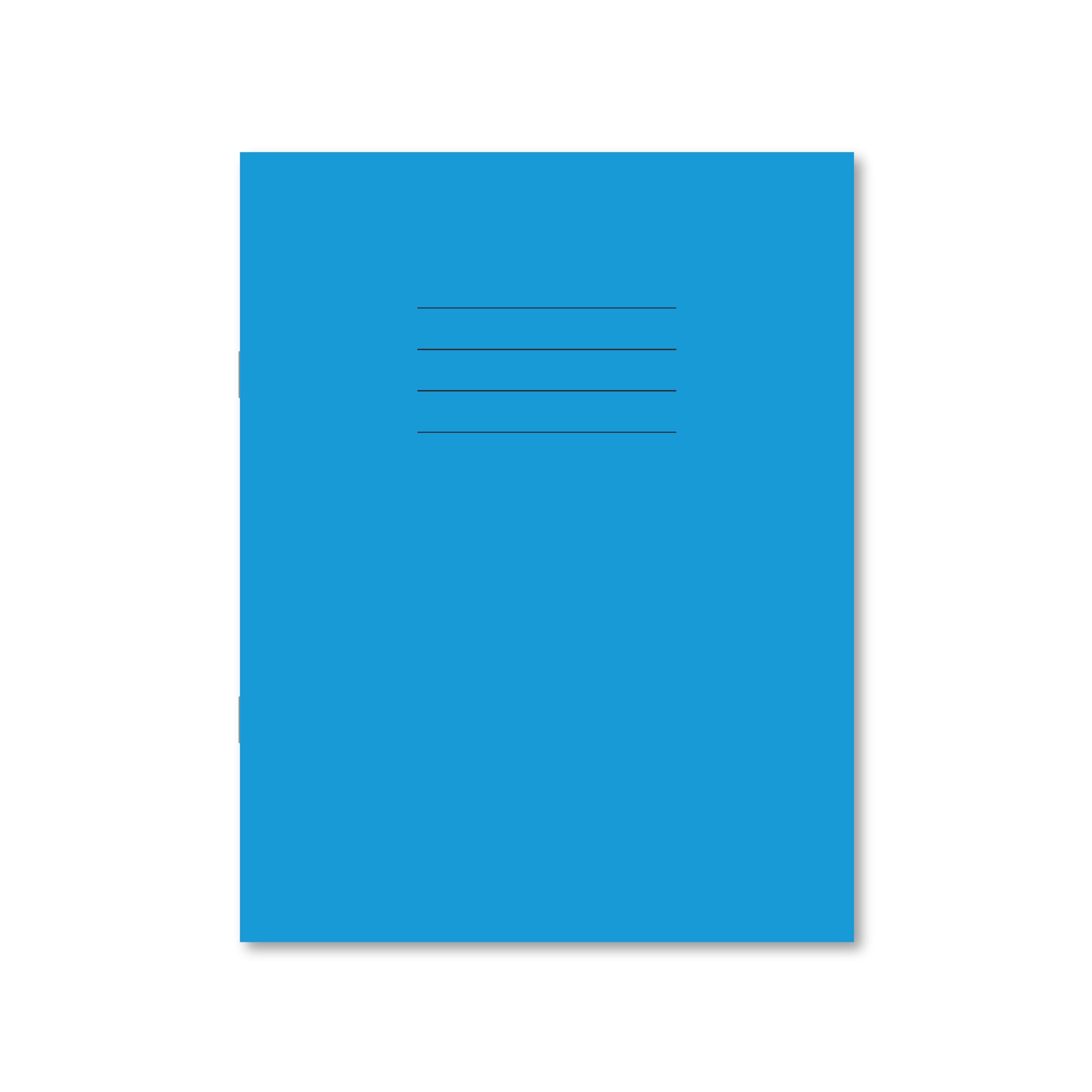 Hamelin 9 x 7-Inch 8 mm Ruled and Margin 80 Pages Exercise Book - Light Blue (Pack of 100), 100104424 — image 1
