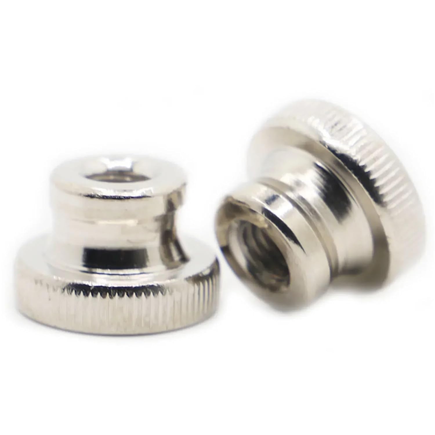 Strut-Channel Nuts 50pcs Nickel Plated Steel 3D Printer Spring Loaded Glass Curtain Wall Adjust Thumb Nut Hand Tighten Thumbnut for Channel Support Systems(M3)