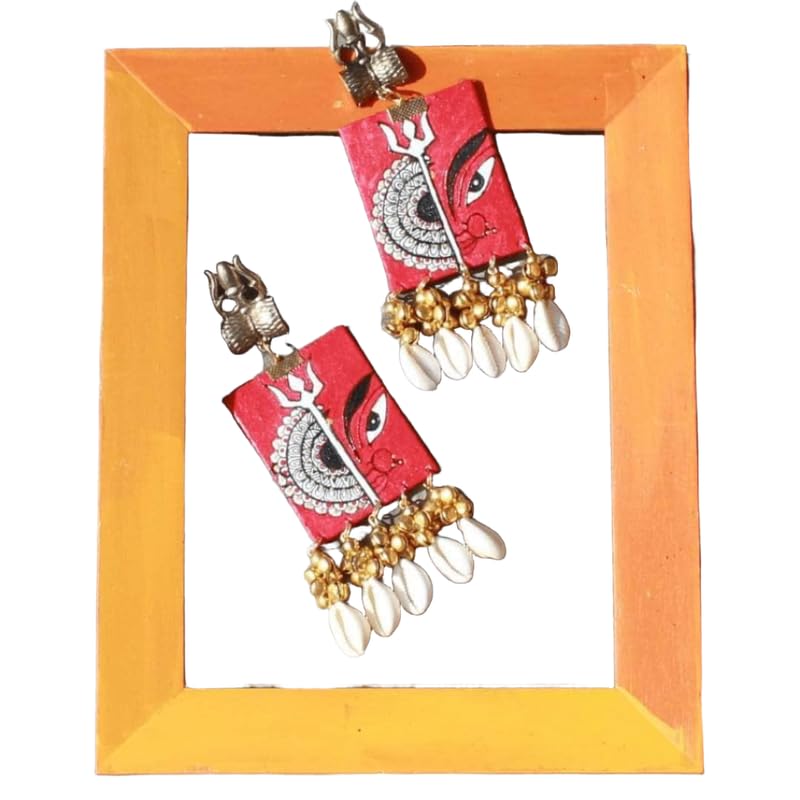 See full amazon price history chart for KHOJ.CITY Jewellery Durga Mandala Traditional Multi Color Handmade & Hand Painted Drop Earrings for Girls & Women (KHJ-AMZ-ER-110) KHOJ.CITY Jewellery Durga Mandala Traditional Multi Color Handmade & Hand Painted Drop Earrings for Girls & Women (KHJ-AMZ-ER-110) (B0DGXBJZVR) Amazon Price History, Amazon Price Tracker