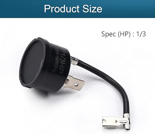 Miniatura 2 de Othmro Protector de sobrecarga térmica del refrigerador 13 (HP) 250W Compresor Parte de repuesto 1pcs