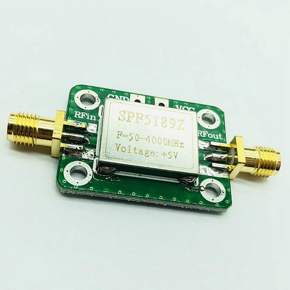 Amplificatore HF, a basso rumore da 50 a 4000 MHz SPF5189Z HF per rinforzare FM HF VHF UHF Radio Signal