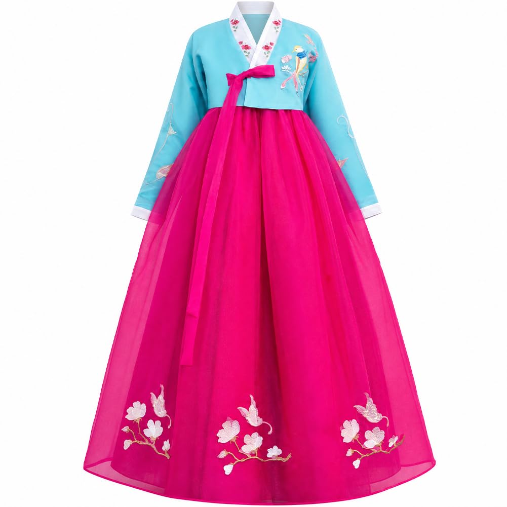 Robe hanbok coréenne traditionnelle : incarnez la grâce d'une princesse de l'histoire