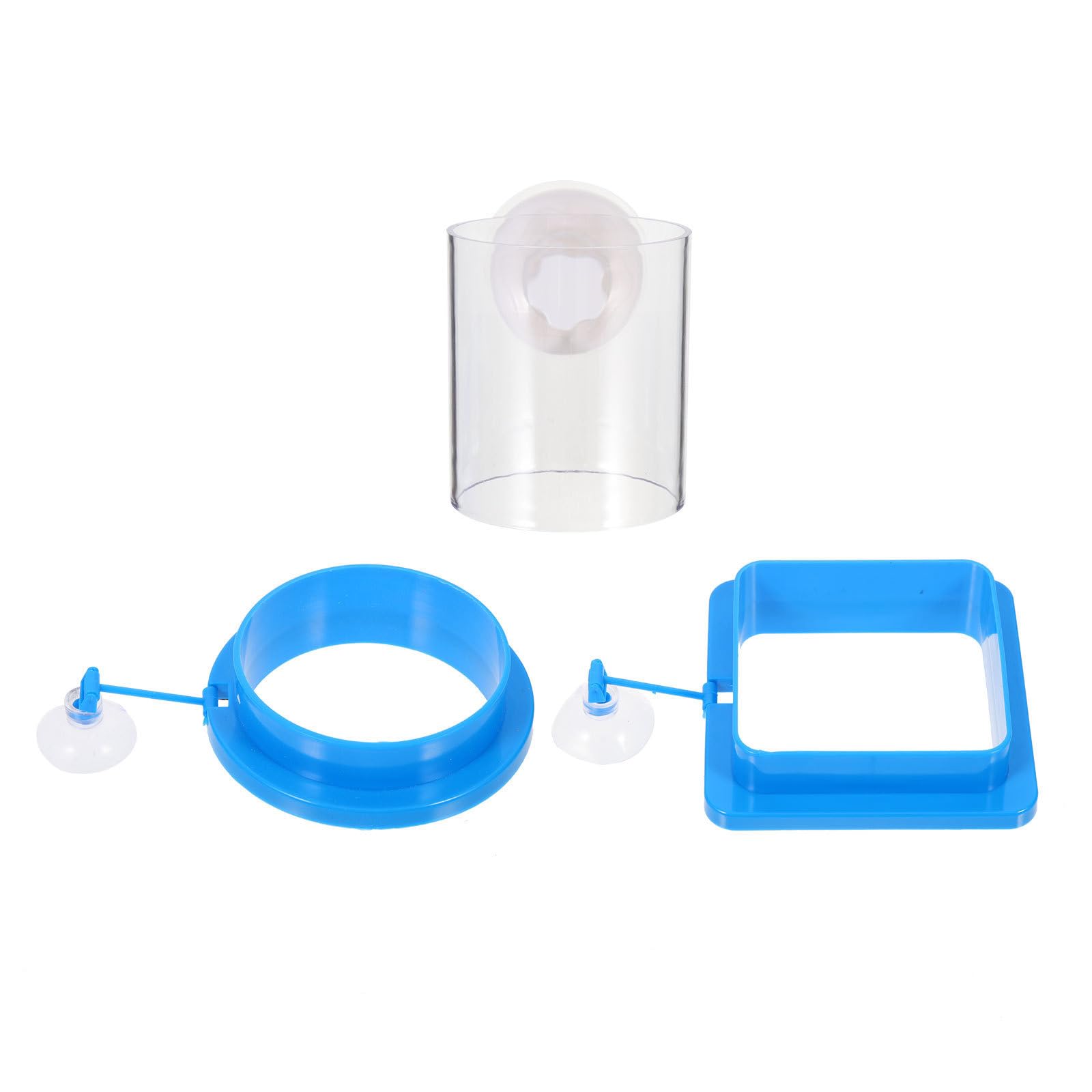 BESPORTBLE 9stücke Teiliges Fischfütterungsringe Floating Feeding Circles Für Aquarien Mit Starken Saugnäpfen Installieren Geeignet Für Verschiedene Fischgrößen Und Arten