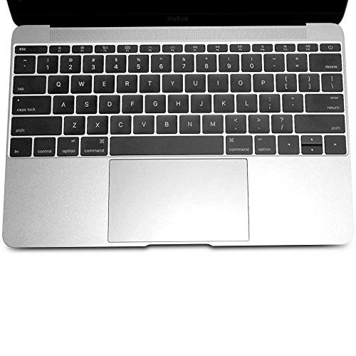 Se7enline Compatible with MacBook 12 inch Keyboard Cover Protector Silicone Skin (US Layout) Model A1534/A1931 2015/2016/2017/2018/2019 Version, Transparent/Clear