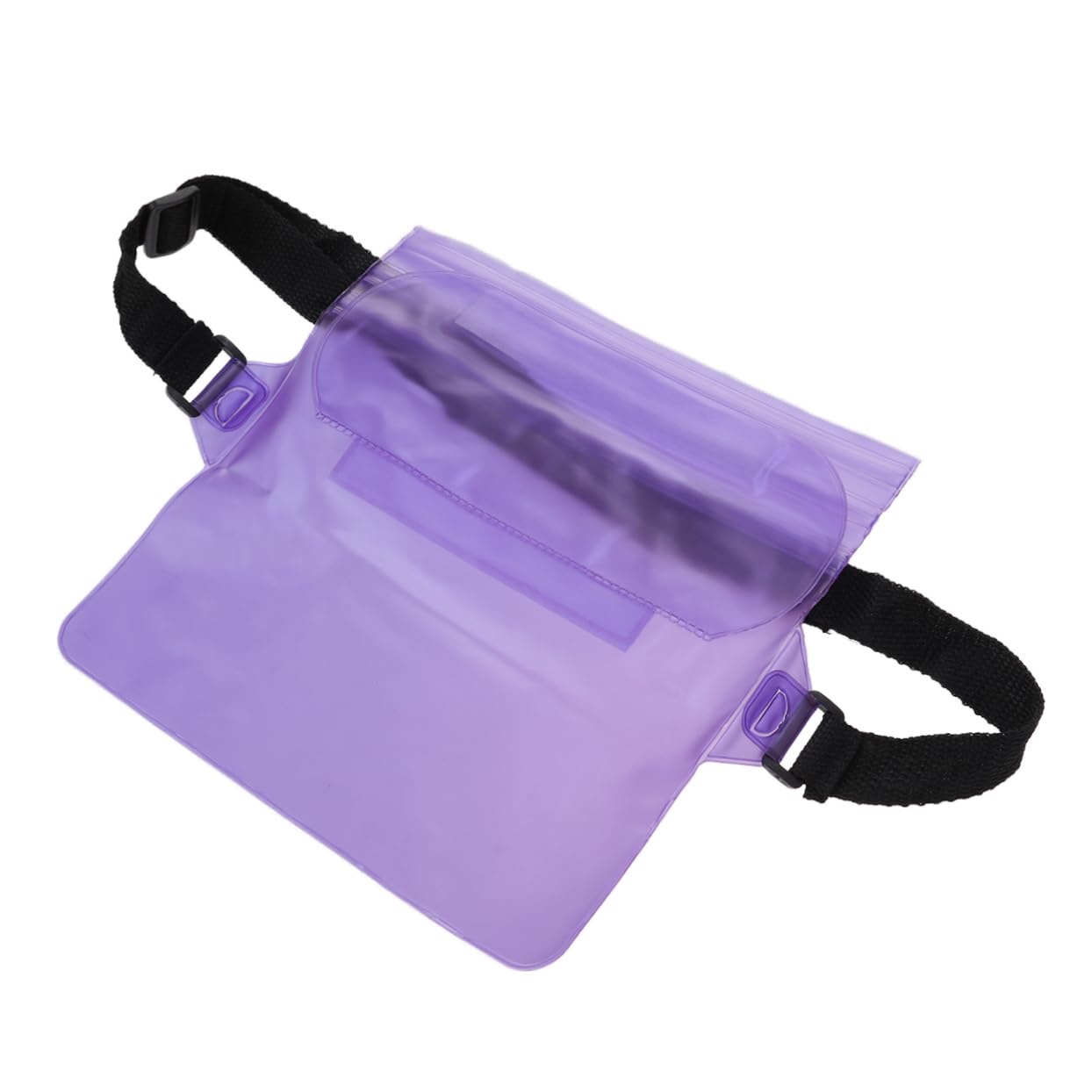 LALAFINA Pouch Case Bag Lightweight Adjustable Design for Beach Swimming Boating Fishing Snowproof Dirtproof Protection Purple