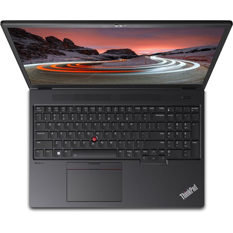 Image of Lenovo ThinkPad P16v Gen 2 Laptop 16 inch IPS WUXGA Intel Core Ultra 7 155H 32GB RAM 1TB SSD RTX 1000 Ada WIN11P
