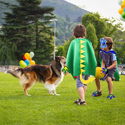 Irolewin Dragon-Dinosaur-Costume For Kids Dino Dress-Up Capes-Masks Claws As Boys-Girls Halloween Costumes Birthday-Party-Favors Toys #TOP4