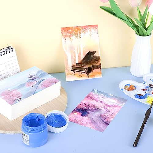 Image of 120 Sheets Watercolor Paper Bulk, 140 lb /300 GSM White Cold Press Paper Water Color Paper for Kids Child Students Adults Artists Drawing Gift Cards(4 x 6 Inch)
