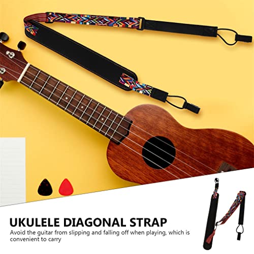 Sangle de guitare pratique et pratique en coton PU – Sangle pliable pour guitare et ukulélé – Multicolore – Taille… - Les Beatles, Paul McCartney, John Lennon, RIngo Starr, George Harrison Sangle de guitare pratique et pratique en coton PU - Sangle pliable pour guitare et ukulélé - Multicolore - Taille… – Image 6