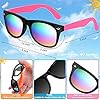 Kids Sunglasses Party Favors, 24Pack Neon Sunglasses with UV400 Protection in Bulk for Kids, Boys and Girls, Great Gift for Birthday Graduation Party Supplies, Beach, Pool Party Favors, Fun Gift, Party Toys, Goody Bag Favors - Image 6