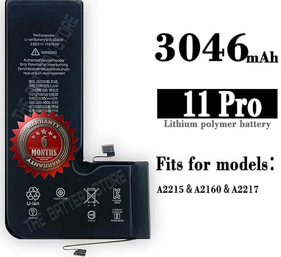 Image of Original Battery for iPhone 11 Pro Battery with 6 Month Warranty** (G000137)