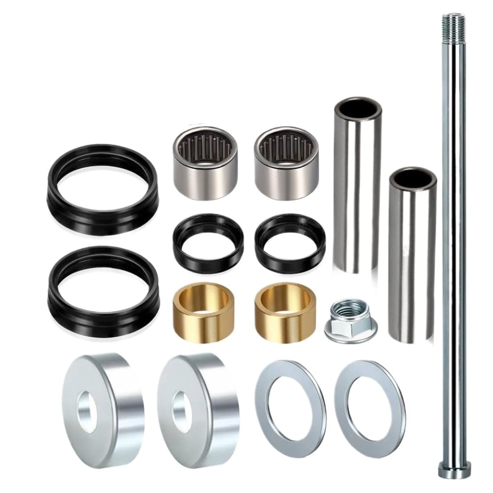 Kit cuscinetti forcellone e guarnizioni e albero perno compatibili con 700 700R 2006-2024