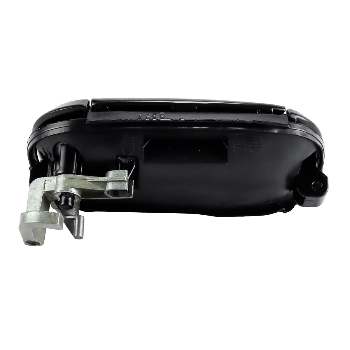 Metall-Außentürgriff vorne links für VW Transporter T4 1990–2003 Syncro 701837205 VT12, Schwarz