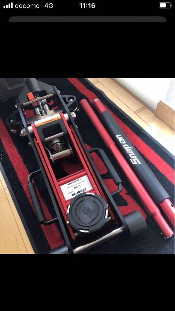 スナップオン5TONジャッキスタンドペアアルミレーシング