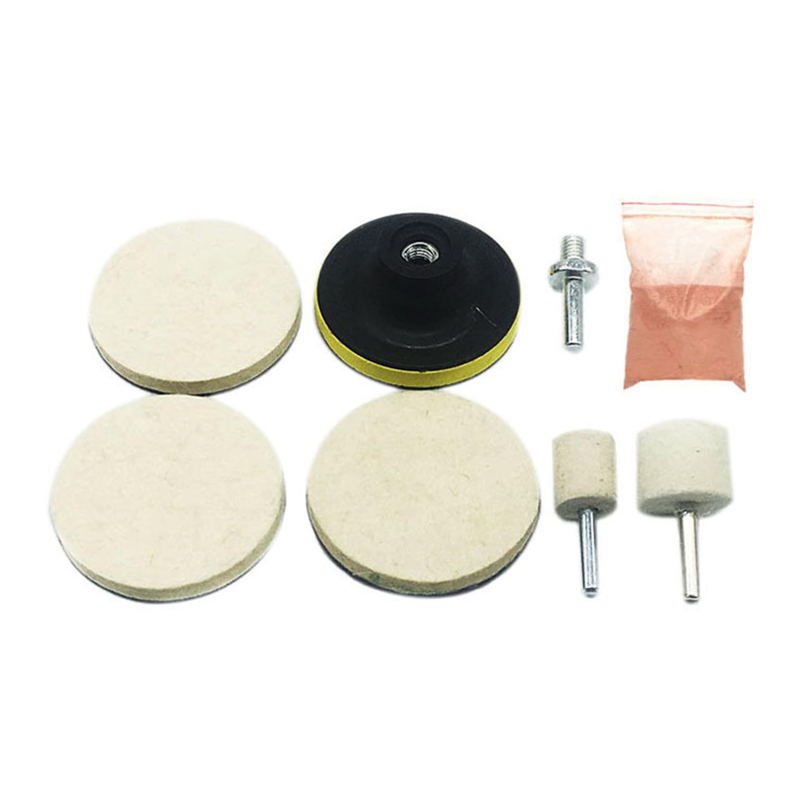 Cerium Oxide Powder Watch Glass Screen Polishing Cleaning Scratch Removal Polishing Backing Pad Car Glass Scratch Remover