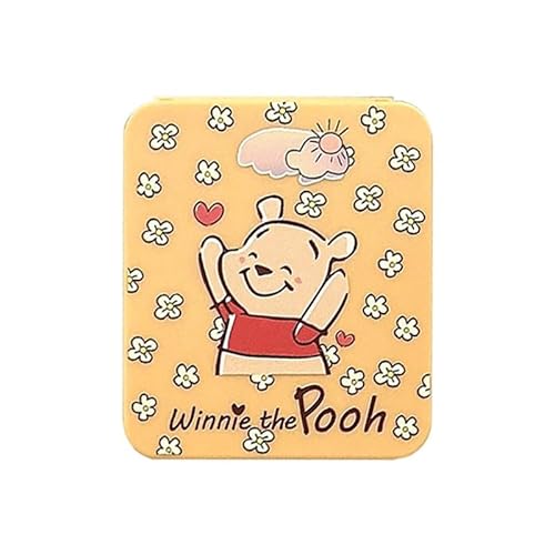 バッドばつ丸 ポムポムプリン スイッチオー くまのプーさん スヌーピー Switchカードケース 収納ケース 12枚スイッチカード 12枚SDカードケース switch メモリーカード 収納可能 カードポケット(Color:くまのプーさん)