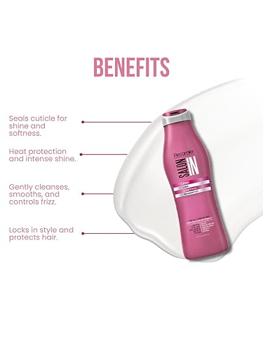 Miniatura 3 de Salon In Recamier Liss Control Champú Suavizante – 10.1 fl oz | Control de encrespamiento y brillo para cabello rebelde o encrespado
