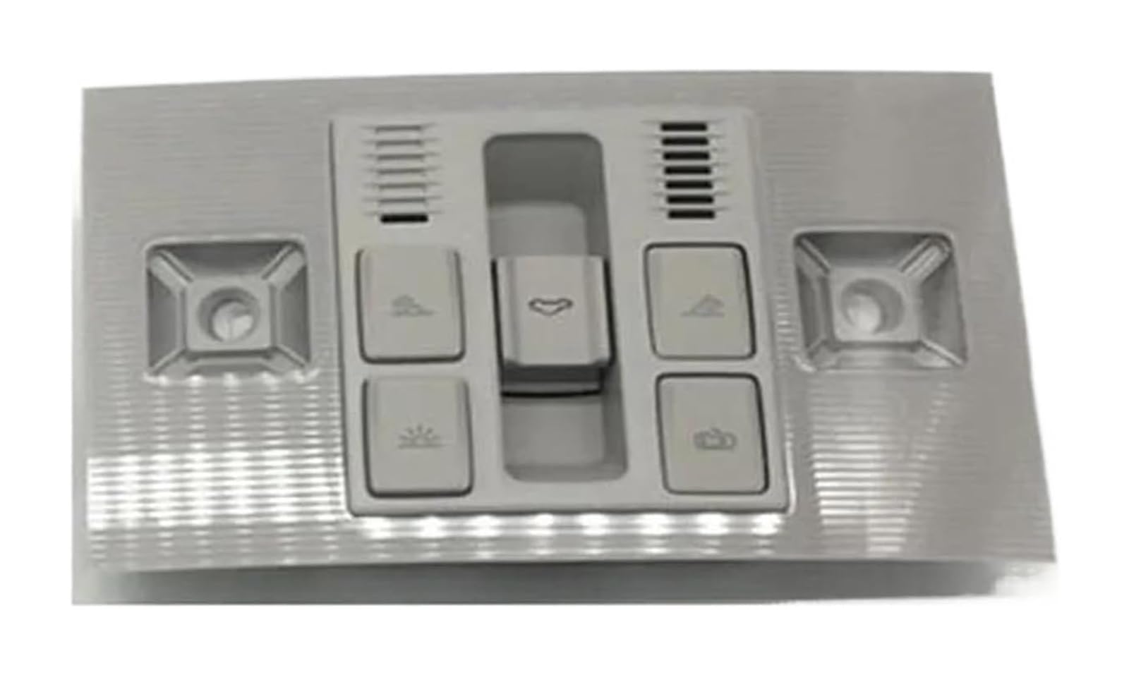 For Superb 2016-2017 Interior Dome Light Reading Roof Ceiling Lamp Inner Sunroof Switch(Grey 2)