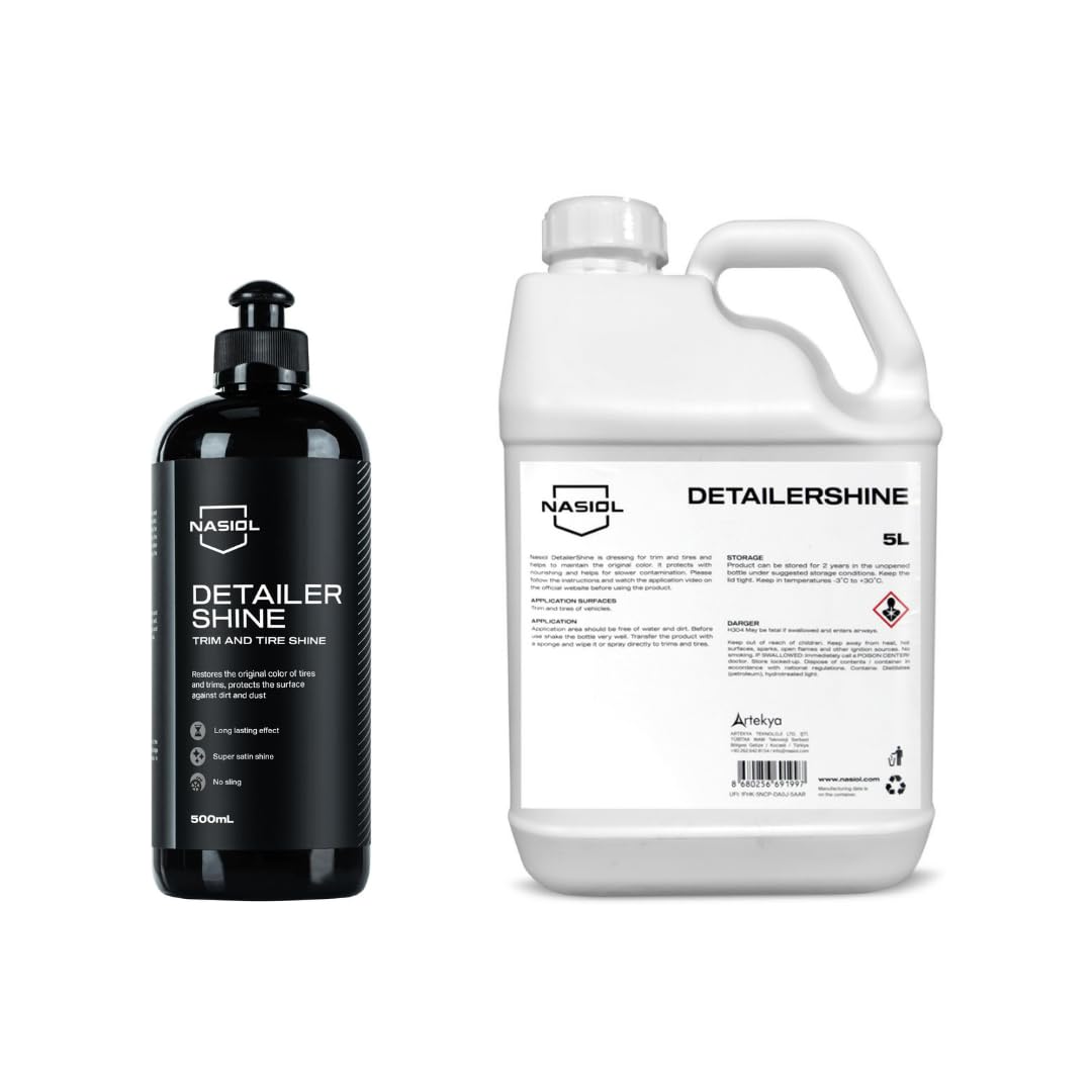NASIOL - Detailer Shine - Środek do czyszczenia i nabłyszczania opon 5L