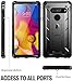LG V40 ThinQ Rugged Case, LG V40 Rugged Case, Poetic Revolution [360 Degree Protection] Full-Body Rugged Heavy Duty Case with [Built-in-Screen Protector] for LG V40 / LG V40 ThinQ (2018) - Black