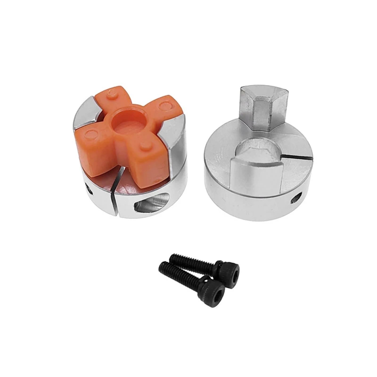 Coupleur d'arbre D25L30, mâchoire flexible, accouplement araignée prune, moteur pas à pas 6,35/8/9,5/10/12 mm, 1 pièce(4x10)