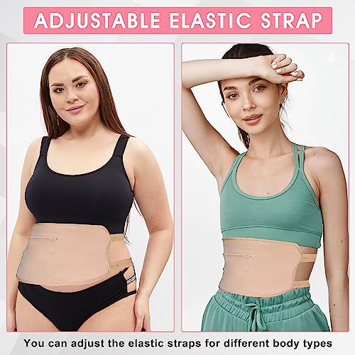Castor Oil Pack Wrap, Reusable Organic Cotton Castor Oil Wrap Waist And Neck ，Set For Different Body Shapes With Adjustable Straps For Liver, Stomach, Constipation, Machine Washable #TOP6