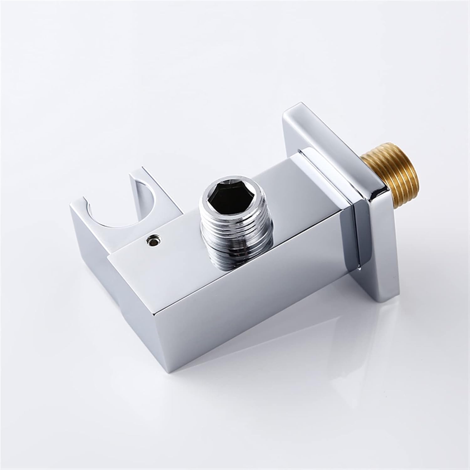 Bathroom Accessories Wall Mounted Hand Shower Bracket Shower Head Holder For Bathroom Hand Sprayer Wand Polish Chrome Shower installation bracket